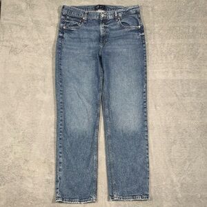GAP 90s Loose Jeans Womens 14 32L Blue Distressed Straight Leg Y2K Denim Baggy